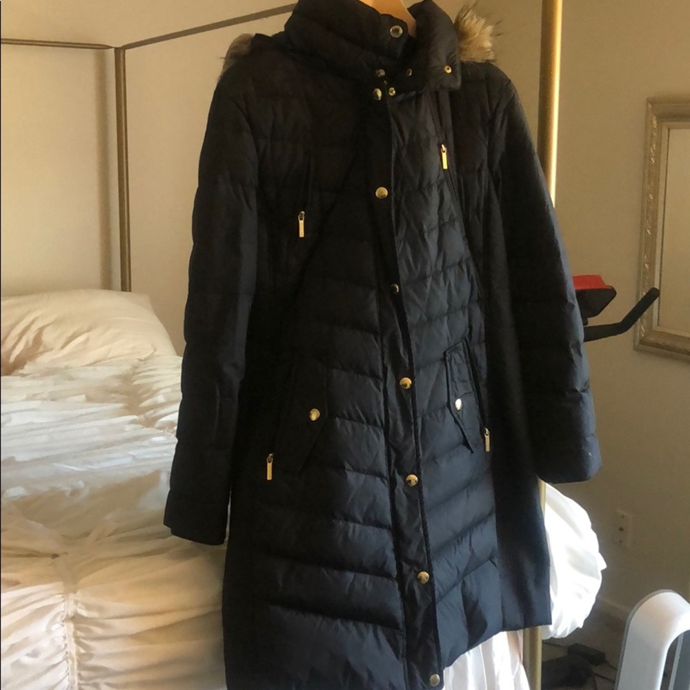 Michael Kors Large Black Down Winter Coat